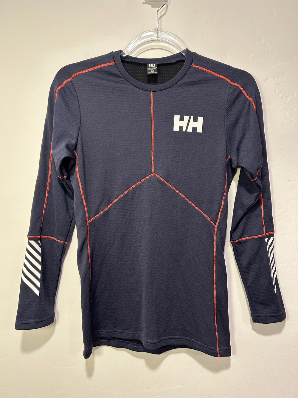 Helly Hansen Lifa Active Base Layer Long Sleeve Thermal Athletic Top size Small